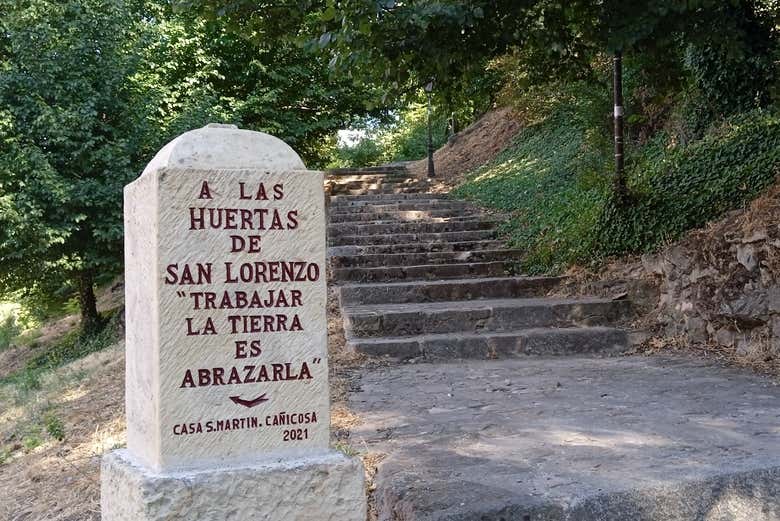 Caminos durante el recorrido