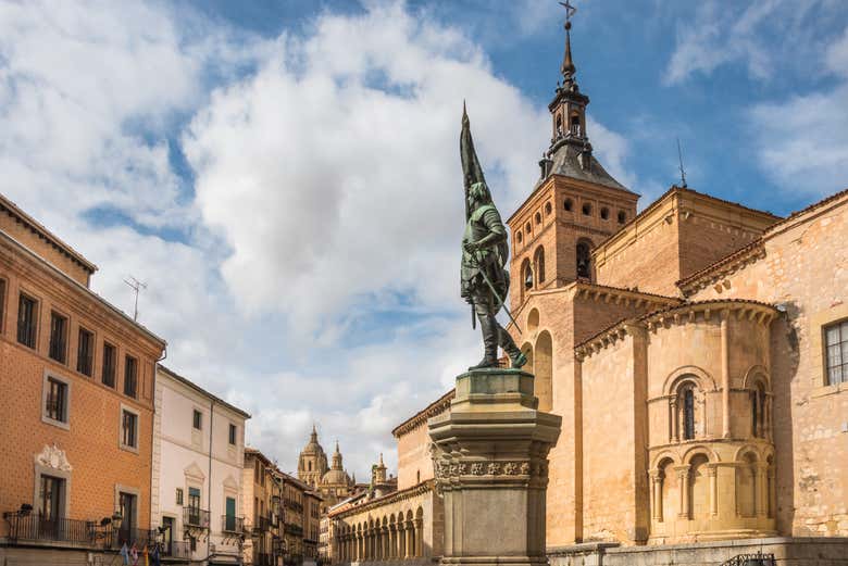La plaza de Medina del Campo