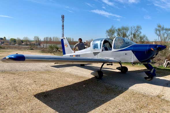 Giro in aeroplano su Segovia