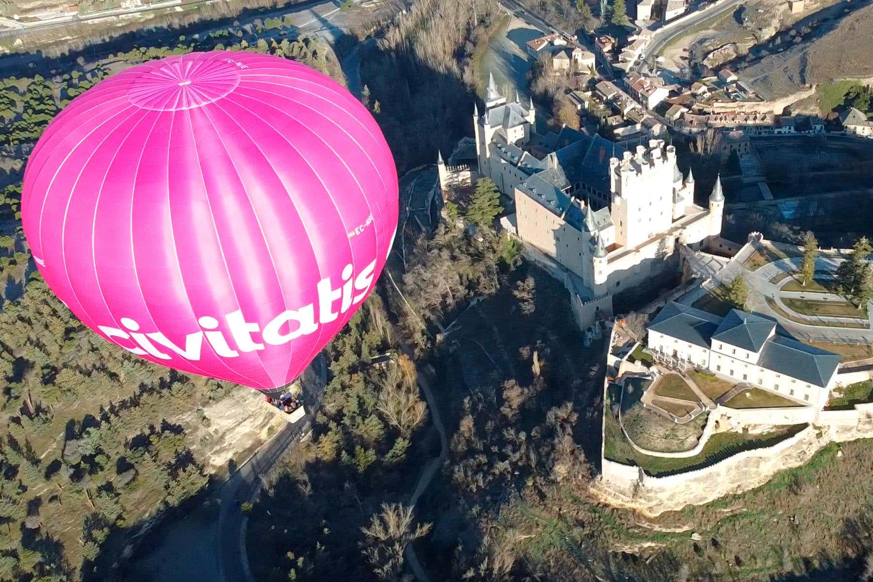 Paseo en globo por Segovia