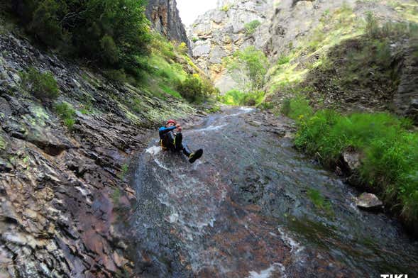 Torrentismo nel canyon di Montrondo