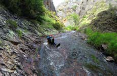 Torrentismo nel canyon di Montrondo