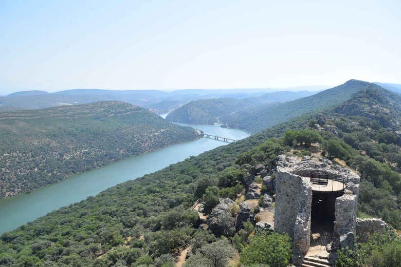 Río Tajo en su paso por Monfragüe