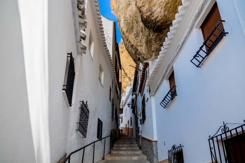Streets in Setenil de las Bodegas