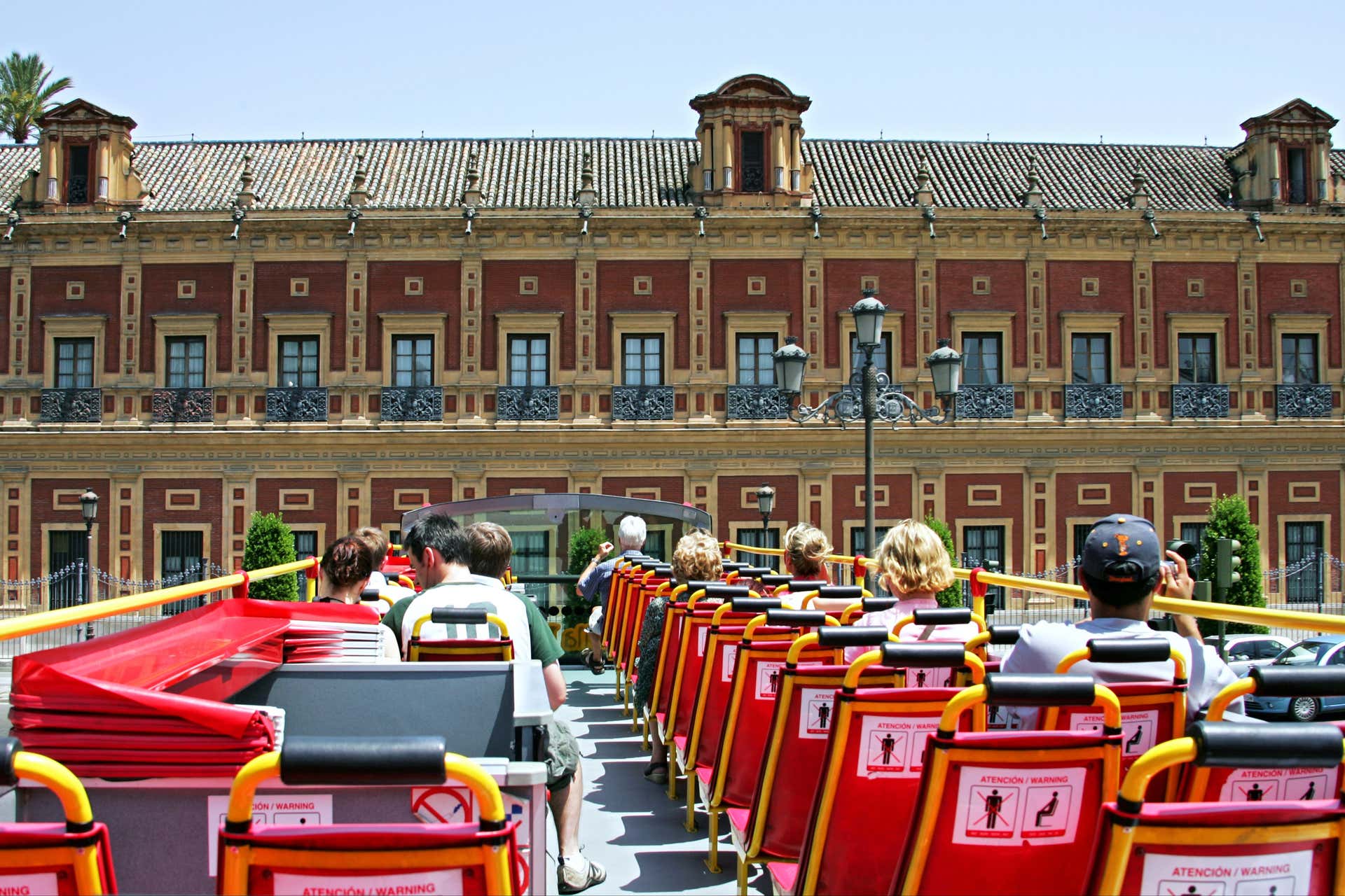 green bus tour seville