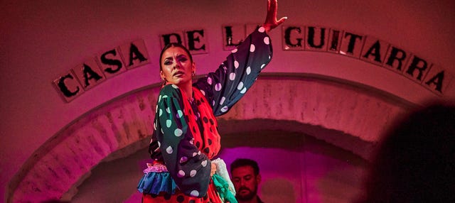 Espectáculo flamenco en la Casa de la Guitarra