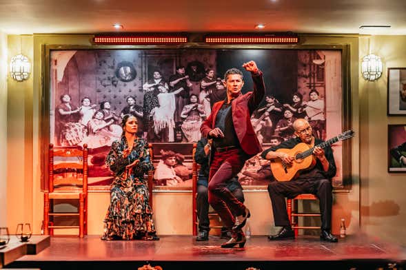 Spettacolo di flamenco nel tablao La Cantaora