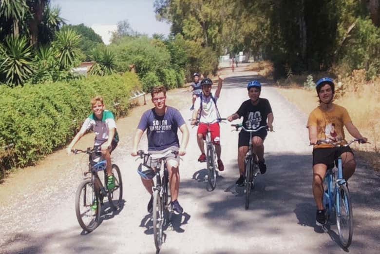 Grupo bike tour