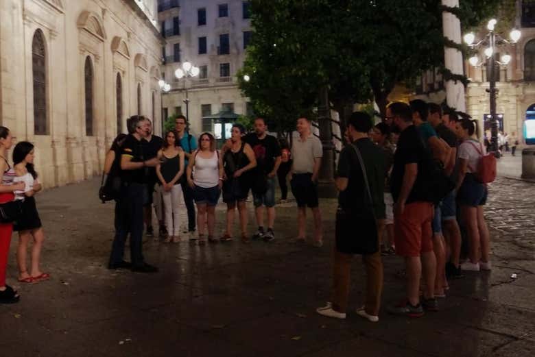 Inicio tour Sevilla Paranormal