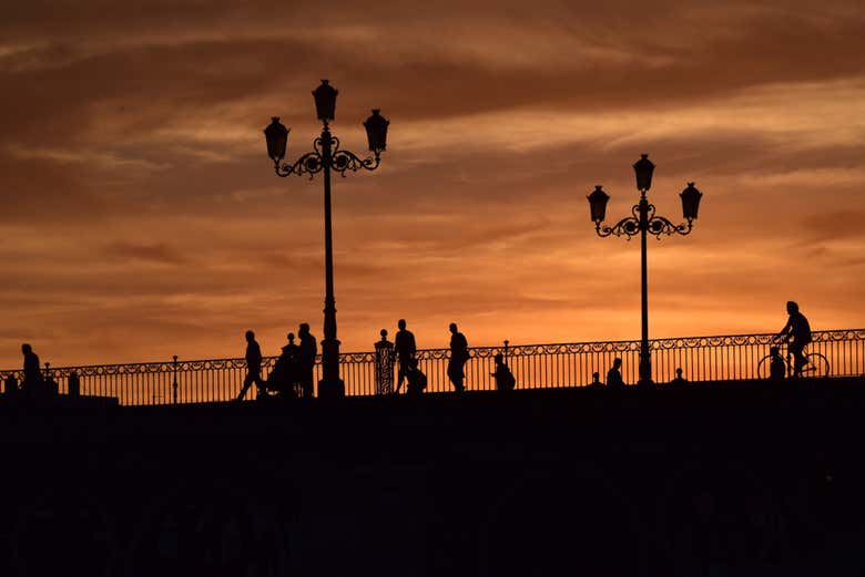Atardece en Sevilla