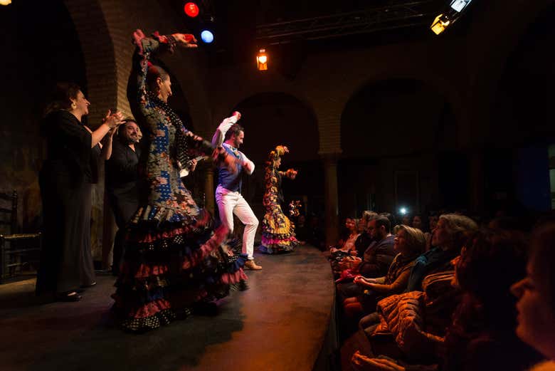 Flamenco dancers