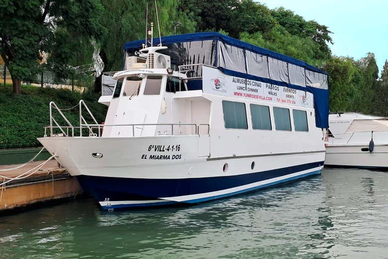 El barco en el que navegaréis