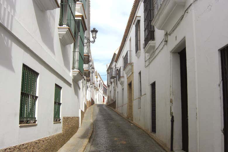 Típica calle de Carmona
