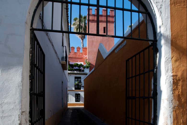 Disfrutando de la visita guiada por la judería de Sevilla