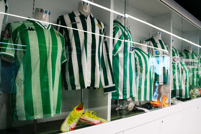 Real Betis Balompié jerseys over the years