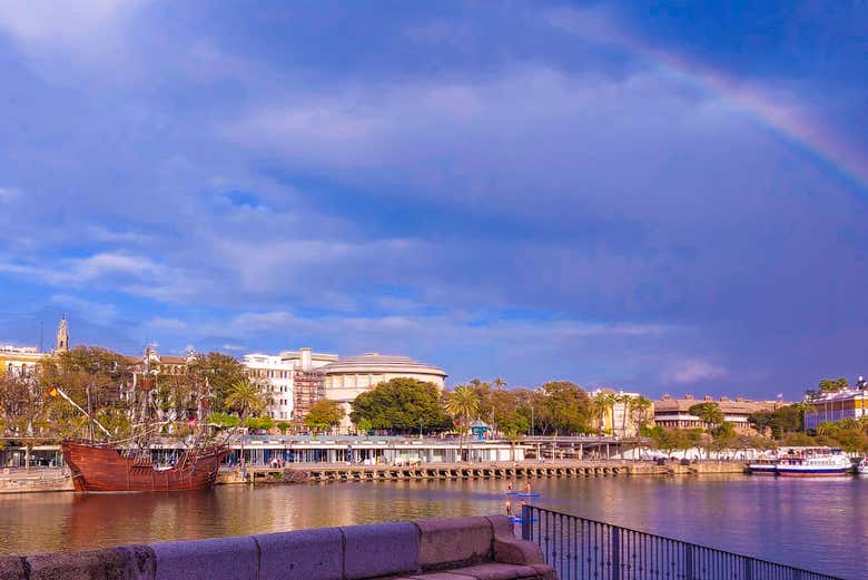 Orillas del río Guadalquivir