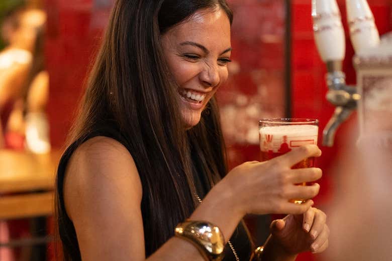 Tomaremos diferentes variedades de cerveza Cruzcampo