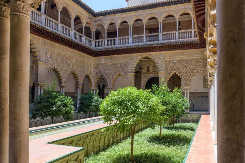 Patio de las Doncellas del Real Alcázar de Sevilla