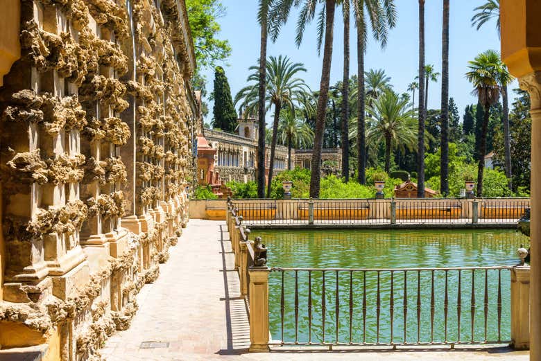El estanque de Mercurio, un imprescindible del Real Alcázar