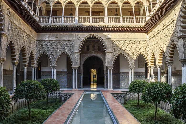 El Patio de las Doncellas del Real Alcázar de Sevilla