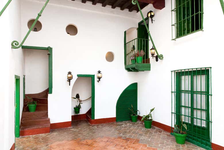 Scorcio esterno di Palazzo Bucarelli