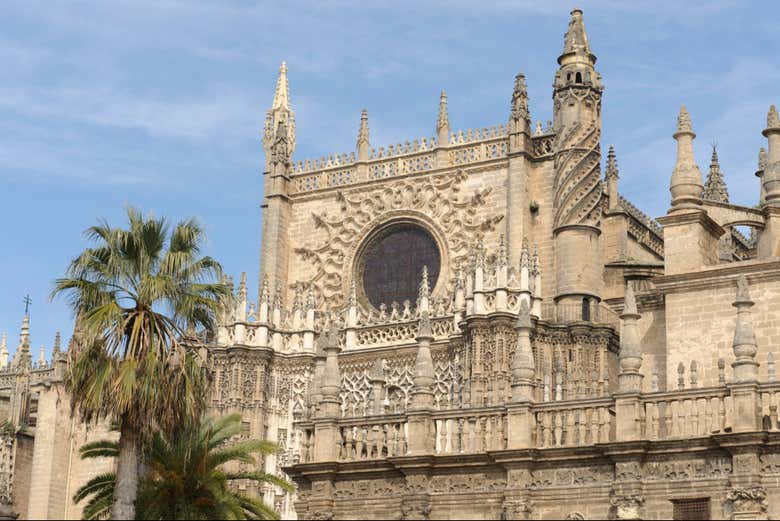 Fachada exterior de la Catedral de Sevilla