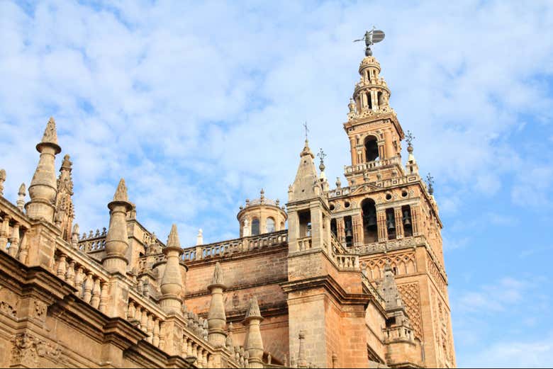 Catedral y Giralda, en el centro de Sevilla