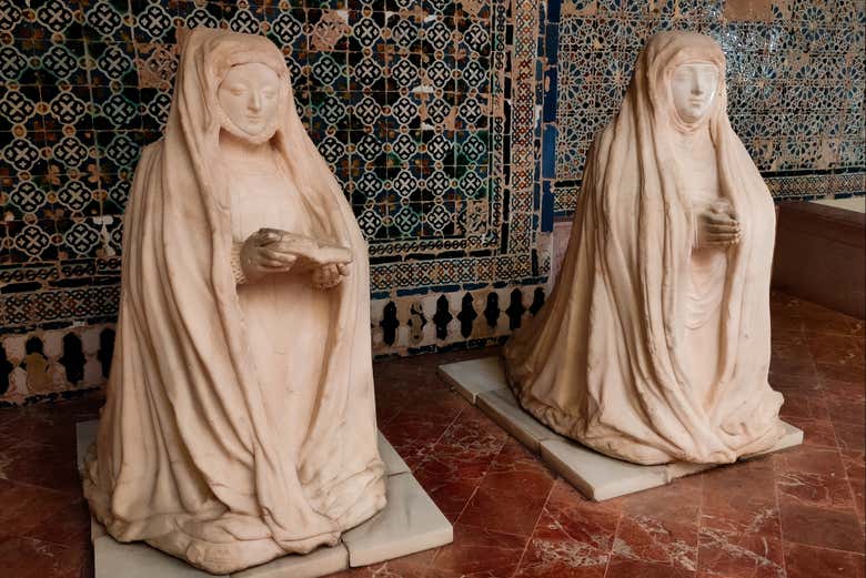 Le statue della Certosa di Santa María de las Cuevas