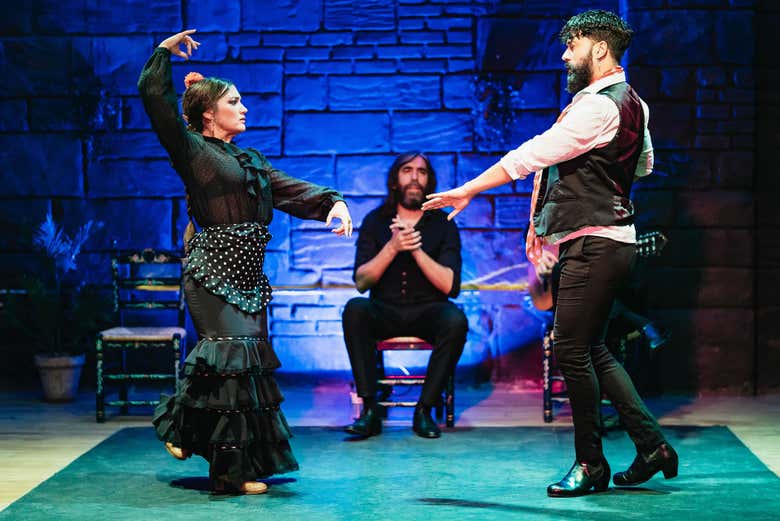 Escenario de Baraka Sala Flamenca