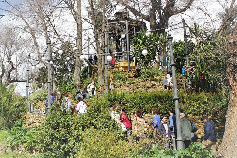 Visite du parc de María Luisa