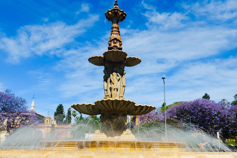 Une fontaine de Séville