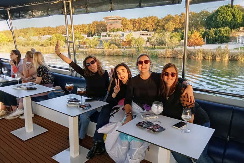 Disfrutando de la actividad