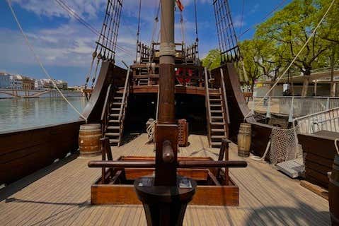 Interior de la nao Victoria