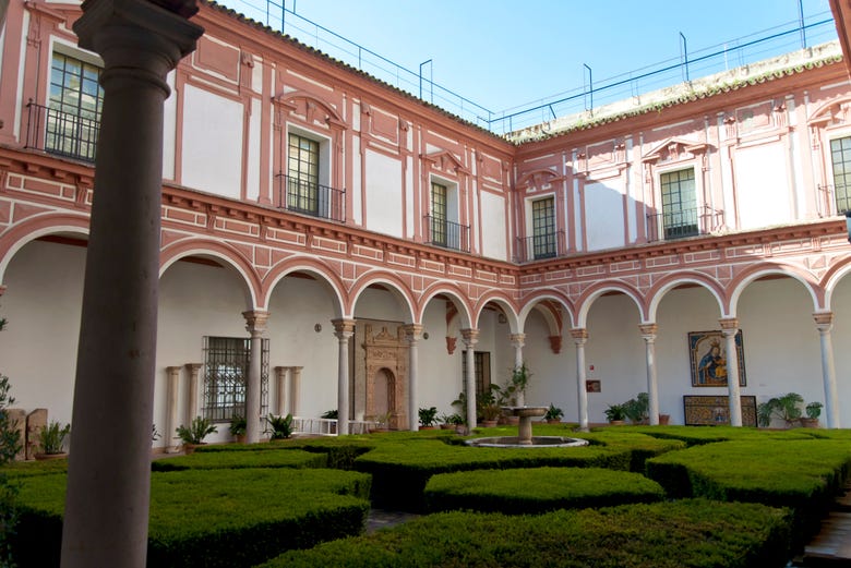 Patio museo de Bellas artes Sevilla