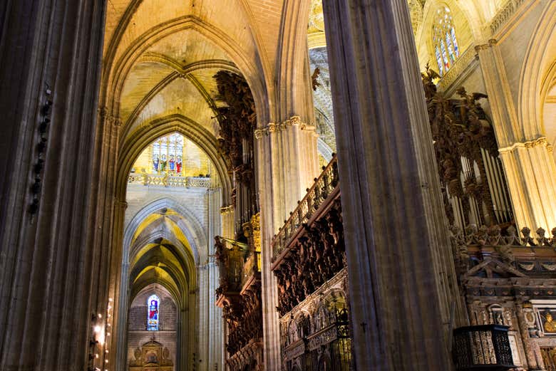 Intérieur de la cathédrale de Séville