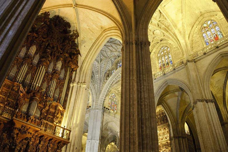 Detalles de los techos de la Catedral