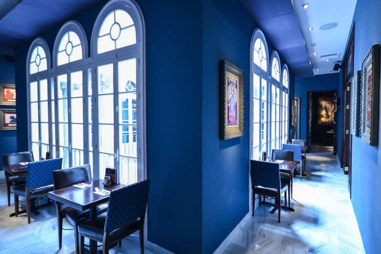 Inside the Hard Rock Cafe Seville