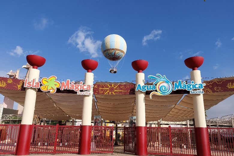 Ingresso del parco Isla Mágica