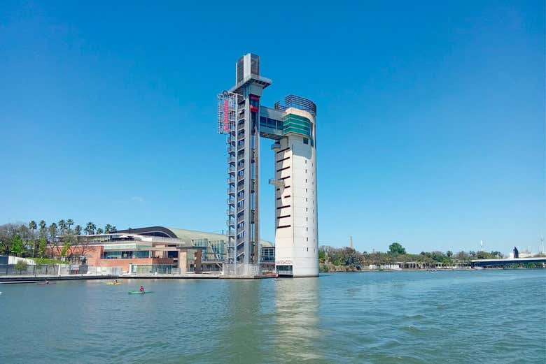 El pabellón de la Navegación