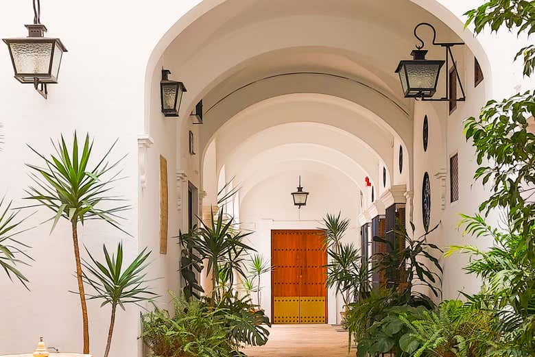 Une magnifique cour intérieure de Séville