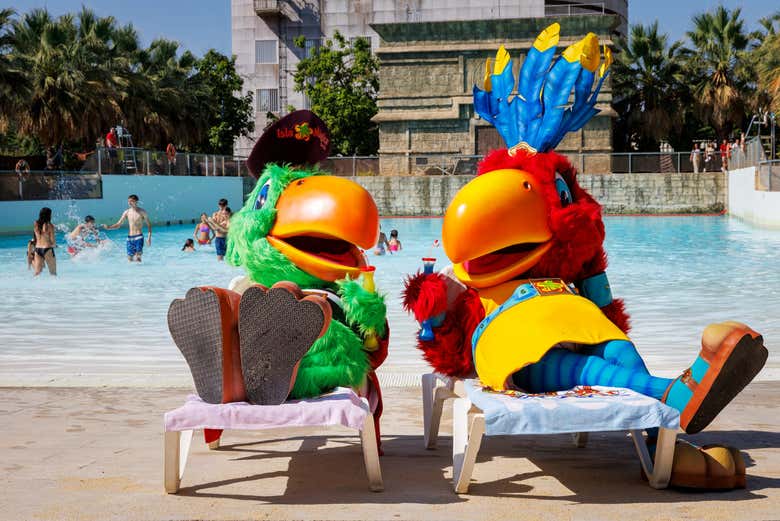 Conoceréis a las divertidas mascotas del parque 