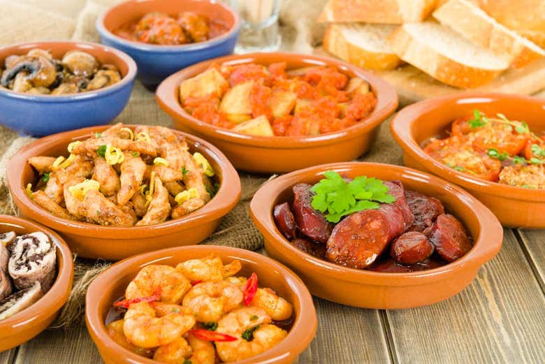 A selection of local tapas