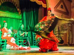 Seville flamenco dancing