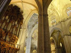 Inside Seville Cathedral