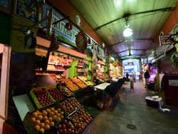Stalls in the Mercado de Triana