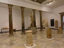 Artefacts at the Archeaological Museum