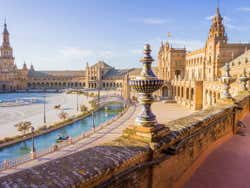 Views of Plaza de España