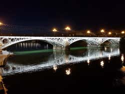Puente de Triana at Night