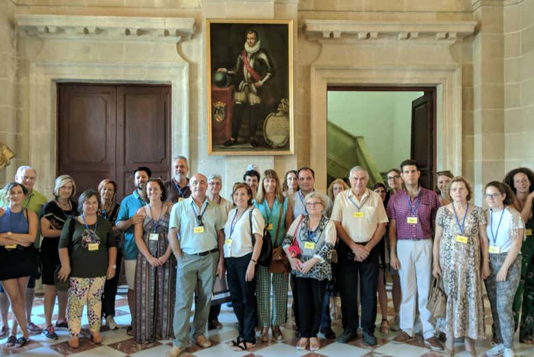 Durante la visita guidata