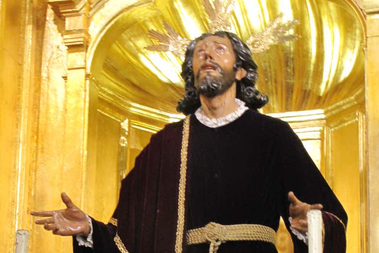 Uno de los pasos de la Semana Santa sevillana